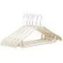 10pcs Random Color Anti-Skid Clothes Hangers, Suit Hangers