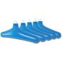 SUNSHINEMALL Inflatable Hanger Travel X 5, Portable Folding Clothes Drying Rack, Lightweight Easy-On Clothes Hangers for Home Car Camping Indoor Outdoor (Blue)
