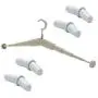 5 PCS Foldable Clothes Hangers Portable Telescopic Clothes Hanger Traveling Anti-skid Magic Drying Rack Furniture decoration. 5 PCS Foldable Clothes Hangers Portable Telescopic Clothes Hanger Traveling Anti-skid Magic Drying Rack Furniture decoration.