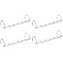 6 Pcs Folding Shirts Coat Clothes Hanger Holders Save Space Non-Slip Clothing Organizer Practical Racks Hangers for Clothes