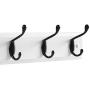 MoMA Mounted Coat Hanger - Wall-Mounted Coat Rack - Clothes Rack with Hook Frame - Wall Rack with Hooks - Wall-Hanging Organizer for Wood Wall - Wall Mounted Clothes Storage Rack&Hook - 16.5&quotx3&quotx3"