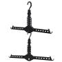 Kentop Multi-Function Retractable Collapsible Hanger Travel Space Portable Clothes Hanger