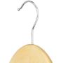 Whitmor Natural Grade Wood Suit Hangers, Set of 36