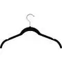 Iddefee Clothes Hanger Pack of 20 Plastic Hangers-4223cm Suitable for Closet Save Space Black Pants Hangers (Color : Black, Size : 4223cm)