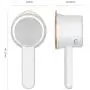 Teerwere Clothes Steamer for Clothes Wireless Portable Electric Iron Handheld Mini Student Travel Charging Ironing Machine Hanging Ironing Machine (Color : White, Size : 19.2x8.8x6.7CM)