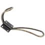 Dolland Retro Metal Double Prong Hook Antique Home Clothes Hanger Door Wall Towel Hat Purse Hooks,Green Bronze