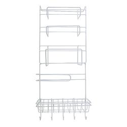 WEKA Multiuse Multilayer 5 Layers Refrigerator Side Shelf Iron Rack Storage Hanger Oganizer Tool