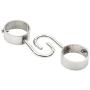 Pxyelec Stainless Steel Bathroom Clothes Coat Hanging Hook Hanger for 1.25 inch / 32mm Dia Rod Tube Pipe, Pack of 10