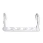 Wonder Hanger Max Improved, Pack of 6?Triples The Closet Space for Easy, Effortless, Wrinkle-Free Clothes, Comes Fully Assembled, White