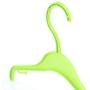 HANGERWORLD 25 Green 11.8inch Plastic Kids Coat Clothes Garment Baby Toddler Top Hangers