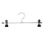 WULING Metal Clothes Skirt Dress Blouse Hangers Hooks 10PCS Silver Tone WULING Metal Clothes Skirt Dress Blouse Hangers Hooks 10PCS Silver Tone