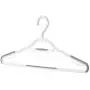 Whitmor Slim Sure-Grip Hangers with Swivel Hook (Set of 5), White