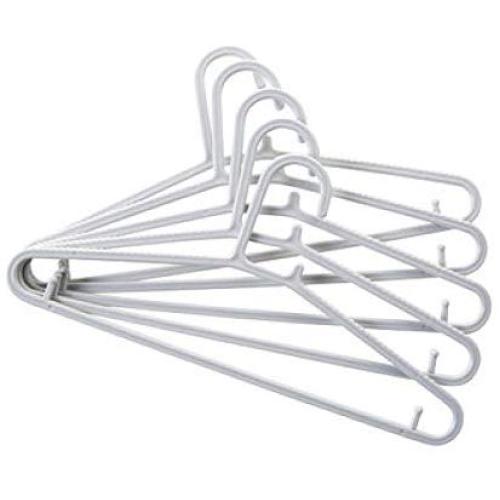 SAASNY Premium Quality Plastic Standard Hangers,The Hanger Store 30 Gray Strong Heavy Duty Plastic Coat Hangers for Suit,Trouser Etc Garment Clothes Hanger for Coat,Jacket,Shirt,Dress,Trousers