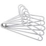 SAASNY Premium Quality Plastic Standard Hangers,The Hanger Store 20 Gray Strong Heavy Duty Plastic Coat Hangers for Suit,Trouser Etc Garment Clothes Hanger for Coat,Jacket,Shirt,Dress,Trousers