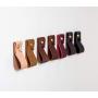 Small Leather Wall Hook, minimal wall hanging strap towel hook rack wall leather loop strap for scarf hook storage hanger towel holder coat hooks decorative