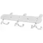 uxcell Stainless Steel Family 3 Hooks Design Wall Door Hanger Clothes Holder Hat Rack uxcell Stainless Steel Family 3 Hooks Design Wall Door Hanger Clothes Holder Hat Rack