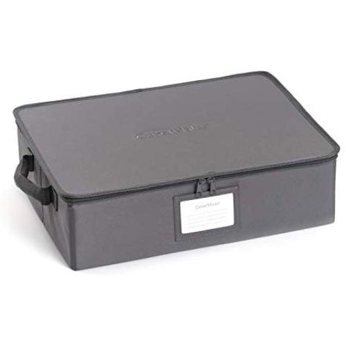 Covermates ? Small Zip-Top Storage Boxes - 17W x 13D x 5H? 2 YR Warranty ? Year Around Protection - Graphite