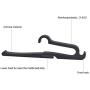 KIPB 5PCS Closet Organizer Space Saving Magic Hurdle Hanger Drying Rack for Pants Clothes Hangers for Clothes