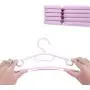 Yuqianjin 15.6inch Plastic Hangers,Space Saving Clothes Hangers Plastic Clothes Hangers Ideal for Everyday Standard Use, (10 Pack) (Color : Khaki, Size : 10 Packs)