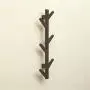 NUOCHEN Wall Hooks Bamboo Wooden Hanging Coat Rack Wall Clothes Hanger Living Room Bedroom Decoration Hanger Wall Shelves 6 Hooks (Color : Retro Color) NUOCHEN Wall Hooks Bamboo Wooden Hanging Coat Rack Wall Clothes Hanger Living Room Bedroom Decoration Hanger Wall Shelves 6 Hooks (Color : Retro Color)