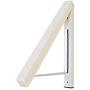 Home Folding Clothes Hanger Wall Mounted Retractable Clothes Rack for Pants Skirts Suits Coats