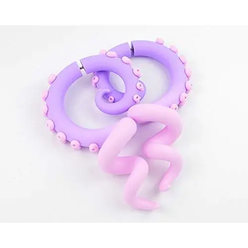 Kpop Menhera Yami Kawaii Tentacle Earrings Pastel Goth Fairy Kei Anime Fake Faux Decora Ear Plugs Creepy Cute Gauges Harajuku Sweet Lolita Octopus Decoden Hangers Tunnel Stretcher Taper Piercing Kpop Menhera Yami Kawaii Tentacle Earrings Pastel Goth Fairy Kei Anime Fake Faux Decora Ear Plugs Creepy Cute Gauges Harajuku Sweet Lolita Octopus Decoden Hangers Tunnel Stretcher Taper Piercing
