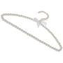 LOVIVER 30cm Luxury Pearl Beaded Clothes Hangers Decorative Pants Trousers Clothes Hanger for Adults