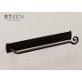 RTZEN Fancy Wrought Iron Hand Towel Holder | Decorative Swirl Towel Bar Rack for Kitchen, Bathroom etc. | Wall Mount Dish Towel Rod Hanger | Handmade | Easy Installation