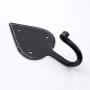 abodent.com Black Gothic Hand Forged Metal Leaf Coat Hook Hooks Wall Mounted Door Hook Hanger for Hat Coat Clothes Kitchen Bathroom Bedroom Office (Screws Included) abodent.com Black Gothic Hand Forged Metal Leaf Coat Hook Hooks Wall Mounted Door Hook Hanger for Hat Coat Clothes Kitchen Bathroom Bedroom Office (Screws Included)