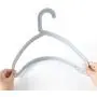 Wardrobe Storage Hangers Seamless Household Plastic Adult Multi-Function Non-Slip Sling Hanging Clothes Wet and Dry JUL24,1 (5),41X24CM