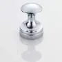 LIOOBO Brass Wall Hook Decorative Robe Coat Hook Bathroom Towel Hanger Closet Clothes Hat Hanging Rack for Kitchen Home (Silver)