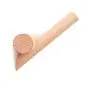 YOYAI Wood Coat Rack Wall Mounted Wall Rack with Hooks Hat Rack Towel Hanger Wood Wall Hooks Hanger with Pegs Entryway Bedroom Bathroom（Beech Wood,5 Hooks）