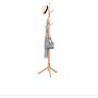 Xiao Jian-Clothes Stand Solid Wood Hanger Floor Coat Rack Creative Furniture Simple Clothes Rack Wooden Hanger Bedroom Drying Rack Coat Racks