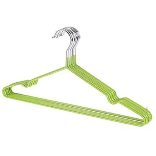 Inveroo 10pcs/lot 40cm Anti-Skid Drying and Drying Plastic Hangers for Clothes Rack Stainless Steel Hanger Adult Clothing Rack