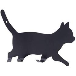 Sara-u Vintage Cat Shaped Hooks Wall Door Rustic Hanger For Clothes Coat Hat Key Hanging Home Kitchen Bathroom Decoration