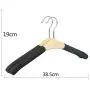 Inveroo 5pcs/Set Durable Sponge Wood Clothes Hanger Shelf Household Shops Laundry Holder Clothes Hanging Rack Men Female Type Inveroo 5pcs/Set Durable Sponge Wood Clothes Hanger Shelf Household Shops Laundry Holder Clothes Hanging Rack Men Female Type