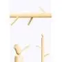 Y.H.Valuable Coat Racks Standing Coat Rack Clothes Wooden Stand Hooks Clothes Stand Tree Storage Hanger Disc Base Tree-Shaped Rack Hooks for Umbrella Hat Entryway Furniture (Color : Brown)
