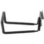 Slatwall Hose Hooks, Heavy Duty Garage Storage Utility Tool Double Holder Bike Hanger Organizer for Bicycle Ladder and Folding Chairs (2 Pack, Black) Slatwall Hose Hooks, Heavy Duty Garage Storage Utility Tool Double Holder Bike Hanger Organizer for Bicycle Ladder and Folding Chairs (2 Pack, Black)