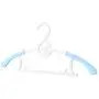 Hangers Plastic Kids, No-Slip Space Saving Clothes Hangers for Babies Toddler Children Youth Perfectly Sized for Kids 0-12 Years - Blue,30PACK