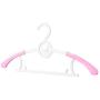Toddler Clothes Hangers Rose, No-Slip Space Saving Clothes Hangers for Babies Toddler Children Youth Perfectly Sized for Kids 0-12 Years,30PACK