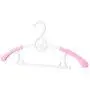 Toddler Clothes Hangers Rose, No-Slip Space Saving Clothes Hangers for Babies Toddler Children Youth Perfectly Sized for Kids 0-12 Years,30PACK