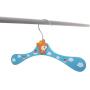 OUNONA 20pcs Wooden clothes hangers Baby Kids Cartoon Wood Coat rack Pants Hook childrens Hanger