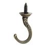 Vintage Wall Ceiling Screw Hooks Cup Hooks Hanger (Bronze 48 Pack)