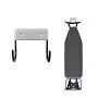 Lenink Ironing Board Hanger,Wall Mount Ironing Board Holder Organizer Wall Rack for Laundry Rooms (Black) Lenink Ironing Board Hanger,Wall Mount Ironing Board Holder Organizer Wall Rack for Laundry Rooms (Black)