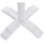 Shotbow Coat Rack Hat Stand Free Standing Display Rack, Solid Wood Hanger Bedroom Clothes Rack Hanging for Clothes Hats and Scarves, Elegant Design for Home or Office Hall and Entryway (White)