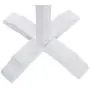 Shotbow Coat Rack Hat Stand Free Standing Display Rack, Solid Wood Hanger Bedroom Clothes Rack Hanging for Clothes Hats and Scarves, Elegant Design for Home or Office Hall and Entryway (White)