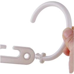 3D Space Saving Hanger Magic Clothes Hanger 10pcs with Hook Closet Organizer Home Tools