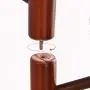 Tree Coat Rack Hanger Simple Clothes Rack, Wood Color, White, Brown, 50cm50cm175cm Haiming (Color : White)