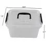 Begale 5 Quart Plastic Small Storage Container, Clear Latch Boxes with Latches, 4-Pack Begale 5 Quart Plastic Small Storage Container, Clear Latch Boxes with Latches, 4-Pack