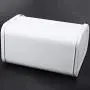Moligh doll European Roll Top Small Metal Flip-Baked Bread Boxes Desktop Finishing Snack Dust-Proof Storage Boxes Bread Bin Kitchen Food Holder